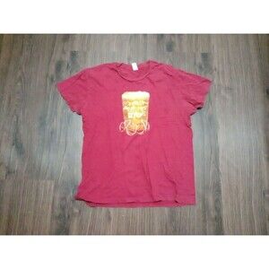 Pimatee New Belgium Brewing T Shirt Womens Large Short Sleeve Graphic Print